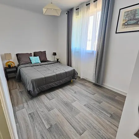 Grand F3 Lumineux 55 M Proche Centre, Plages, Balcon, Clim Apartman Montpellier